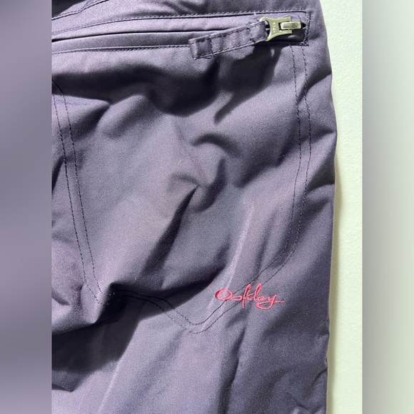 Oakley Purple New Karing Waterproof Winter Snow Ski Pants Size S - Picture 5 of 13